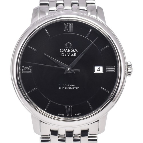 Omega DE Ville Prestige Dress 424.10.40.20.01.001 39.5 mm Black Dial