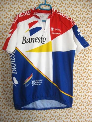 Maillot cycliste Banesto Nalini Campagnolo Jersey Vintage Tour 1994 - 5 / XL