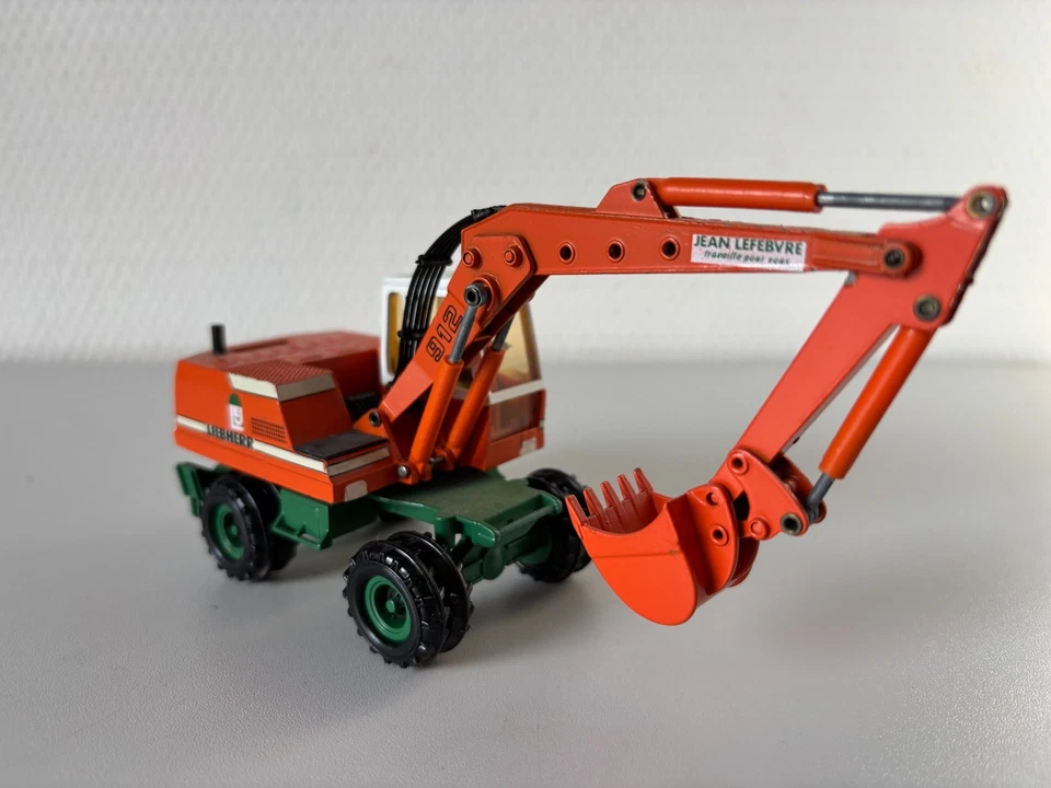 Liebherr A912 Mobilbagger JEAN LEFEBVRE  Conrad #2822  1:50  Sondermodel - Bild 3 von 4