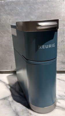 Keurig K Mini Plus Coffee Maker Evening Teal Pod+ Cord Storage Removable Tank