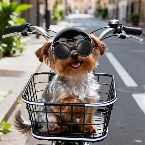 Extra Small Dog Goggles and Xsmall Dog Helmet, 2Pcs Anti-Uv Doggy Sunglasses Cat - Afbeelding 7 van 7