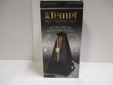 TEMPI Mechanical Metronome - Audible Click  Bell Ring -Wind Up Tempo 40-208 bpm