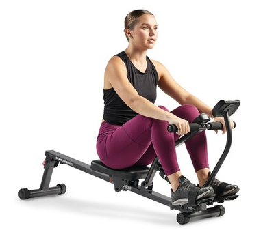 #ad #ad Sunny Health amp; Fitness Adjustable Rowing Machine Compact 12 Levels of Resistance $129.99