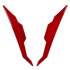 Guidon antichoc réservoir autocollant moto rouge compatible avec can-am Spyde...