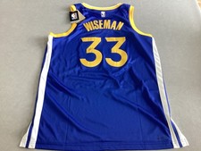 James Wiseman Golden State Warriors Autographed Swingman Dri-Fit NBA Jersey-NEW