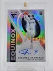 FACUNDO CAMPAZZO 2020-21 FLUX EQUINOX ROOKIE AUTOGRAPH RC AUTO /25 Q5457