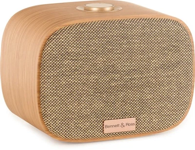 BENNETT & ROSS B-WARE Hygge Holz Bluetooth Lautsprecher drahtlos MP3 Box USB AUX Soundbox 60W