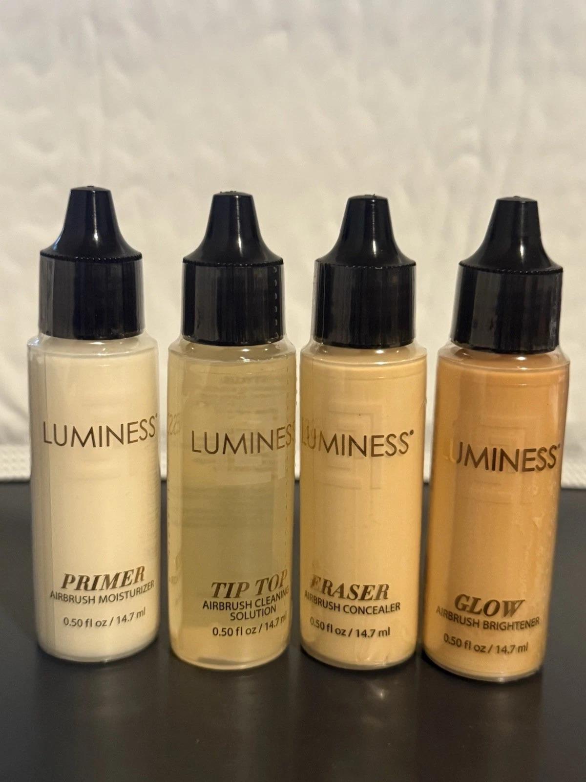 Luminess Airbrush Supersized Starter Kit 4in1 ERASER, GLOW, TIP TOP, PRIMER