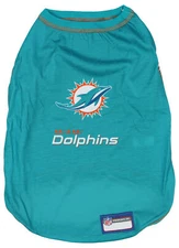 Zubaz X Pets First NFL Miami Dolphins Team Pet T-Shirt For Dogs