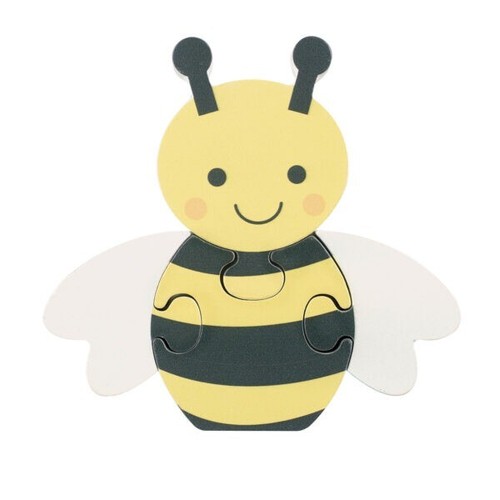 Honey Bee Wooden Puzzle Educational Toys Montessori My 1st Bee Puzzle - Picture 2 of 6