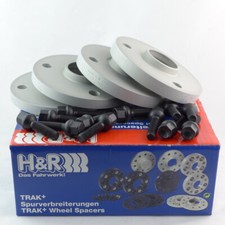 H&R Spurverbreiterung VA+HA ABE für Smart 30/36mm silber/SW