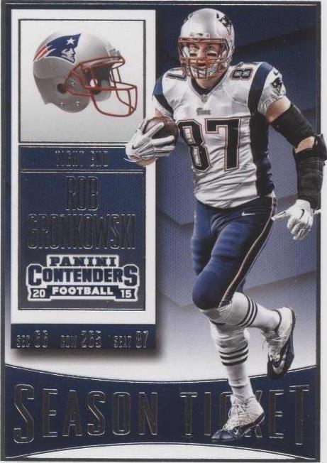 2015 Panini Contenders Rob Gronkowski #81 - 1 of 2