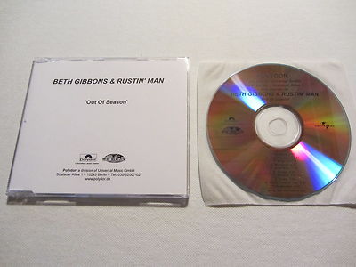 BETH GIBBONS & RUSTIN MAN Out Of Season RARE GENUINE GERMANY acetate CD