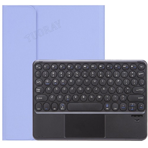 For iPad 7/8/9th Gen 10.2"/Air 3/Pro 10.5" Backlit Touchpad Keyboard Case Cover - Picture 85 of 109