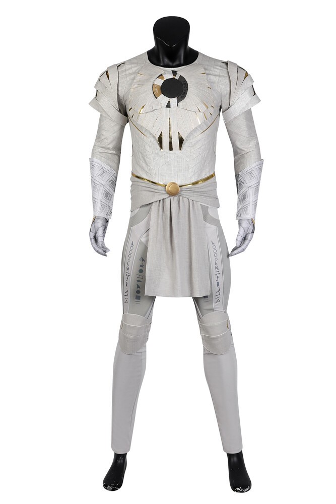 New Adult Men Moon Superhero Mr Knight Cosplay Costume Battle