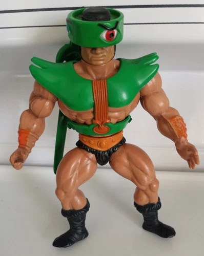 Vtg 1981 TRI-KLOPS Action Figure He-Man Masters of the Universe Complete MOTU