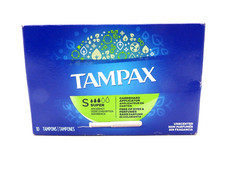 Tampax Cardboard Applicator Tampons Super Absorbency 10 Tampons