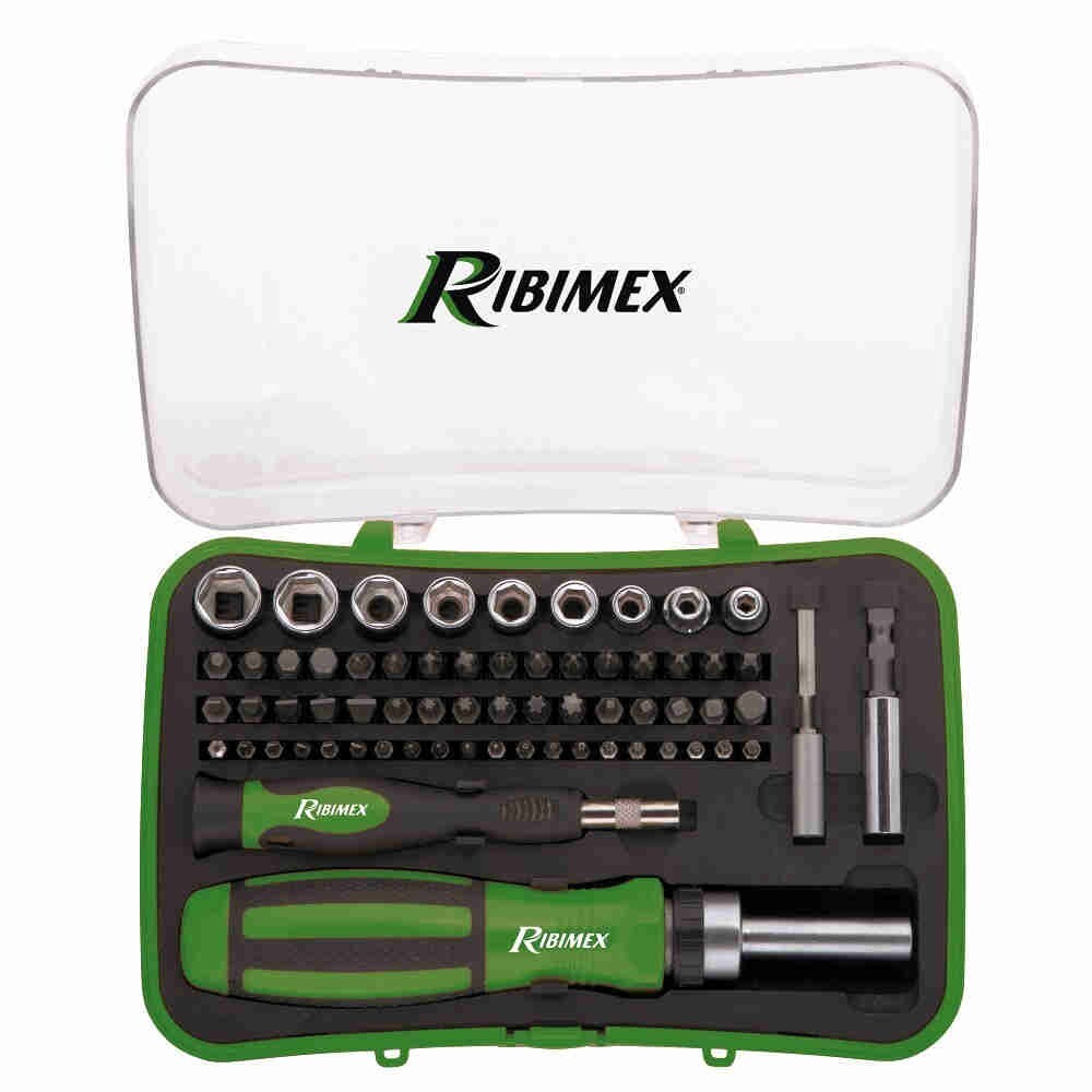 Ribitech - Tournevis à cliquet - Set de 65 pièces - Image 2
