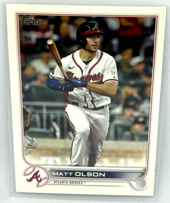 Matt Olson 2022 Topps Update Series Baseball # US2