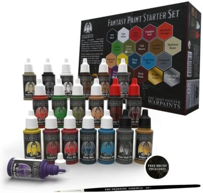 Fantasy Paint Starter Set The Army Painter Miniature Figure Warpaints DnD D&D