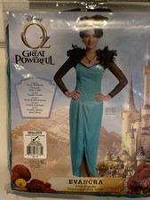 NWOT Oz Great  Powerful Deluxe Evanora Costume Adult Sz S 6-10 Dress Headpiece