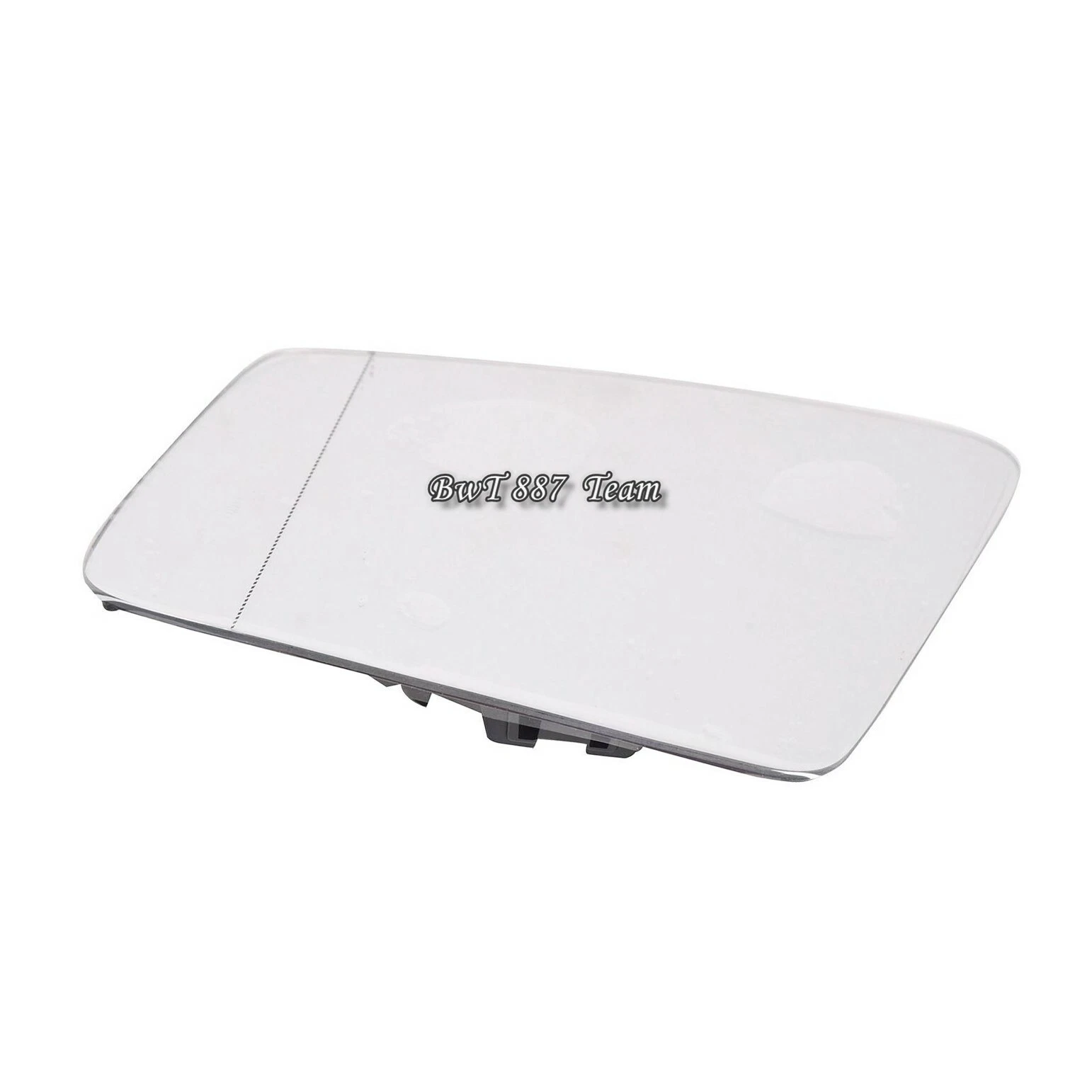 FOR 2010 2014 MB C CLASS W204 HEATED DOOR MIRROR GLASS AND BACKING PLATE LEFT