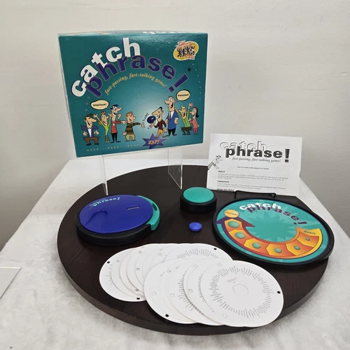 Vintage Catch Phrase Game 1994 Parker Brothers Family Board Game 99% Complete