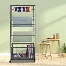 Ribbon Holders Racks Moviable Flower Wrapping Paper Storage Stand for Scarf Shop