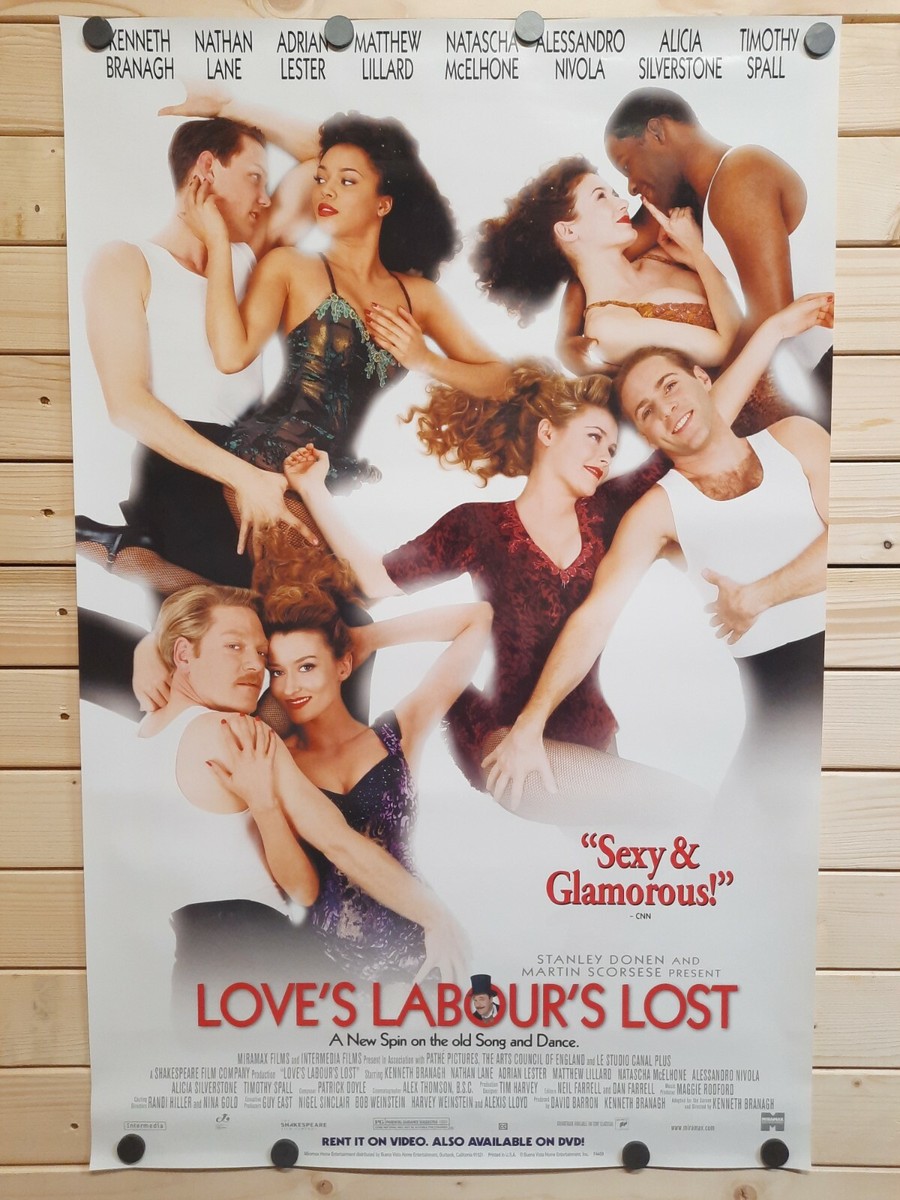 LOVE'S LABOUR'S LOST Original SS 27x40 Movie Poster | eBay