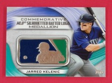 2022 Topps Jarred Kelenic Commemorative MLB Logo Medallion #MLBLJK Mariners