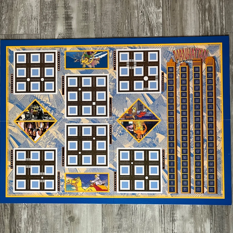 ⭐️ Brettspiel Manhattan Hans im Glück Spiel des Jahres 1994 vollständig Spiel - Bild 2 von 4