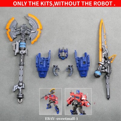 DIY Replacement Foot Hands Head Weapon Axe Sword Upgrade Kit For