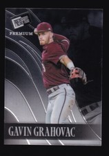 2024 Leaf Press Pass Premium GAVIN GRAHOVAC #RB-36 Reflector 🔥 Retro Silver /99