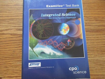 Integrated Science-An Investigative Approach-ExamView Test Bank