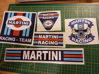 Autocollant MARTINI RACING pare-soleil