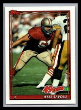1991 Topps Football # 1 - 220 - Pick Your Card!