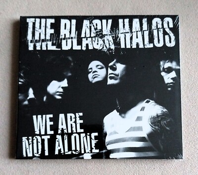 CD - THE BLACK HALOS - WE ARE NOT ALONE -- PUNK / GLAM / R&R -- OVP