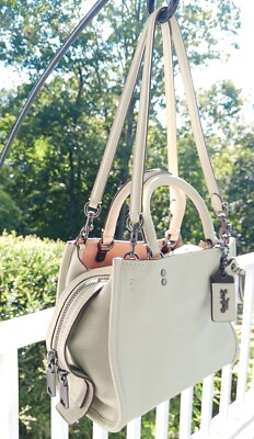Coach 1941 Rogue 25 Mint Green Satchel/Shoulder Bag Triple Coach 1941 Rogue 25 Mint Green Satchel/Shoulder Bag Triple