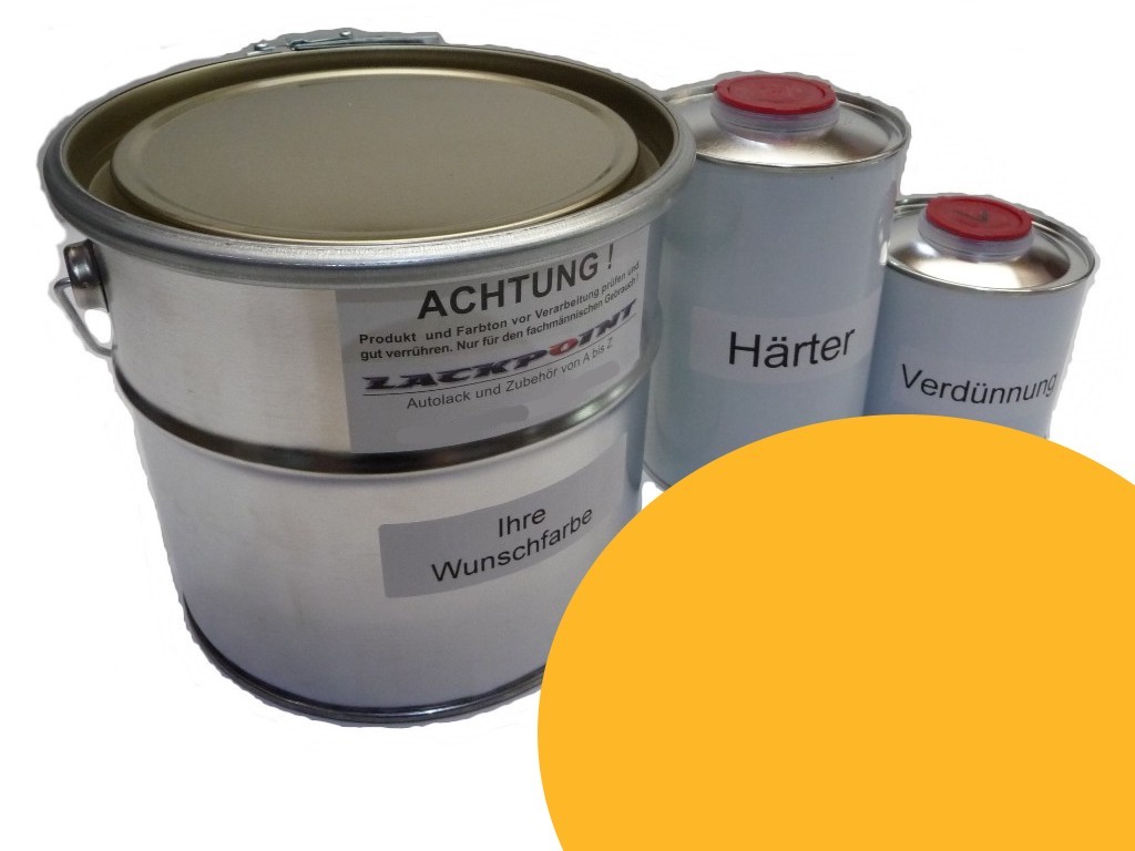 3,5 Liter Set 2K High Solid Füller Blau Grundierung Autolack Tuning