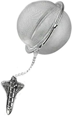 Space Shuttle 2 Zoll Tee Kugel Mesh Infuser Edelstahl Kugel Sieb WW21