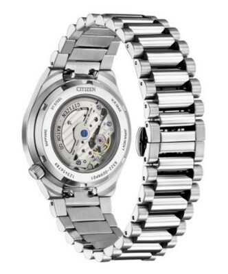 Citizen Tsuyosa Sapphire Brown Dial Steel Automatic Men's Watch