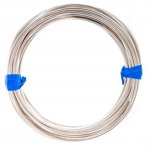 925 Sterling Silver wire Half Hard Round 10 12 14 16 18 19 20 21 Gauge