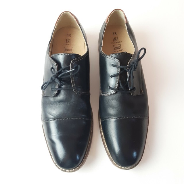 george men's shoes leather