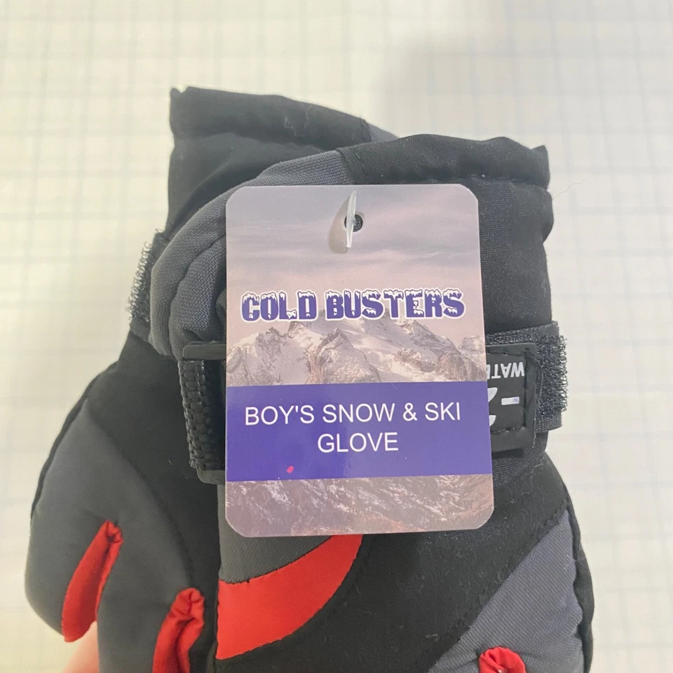 Boy's Size XS Toddler Winter Snow Gloves Cold Busters Multicolor Cold Weather - Image 3 of 4