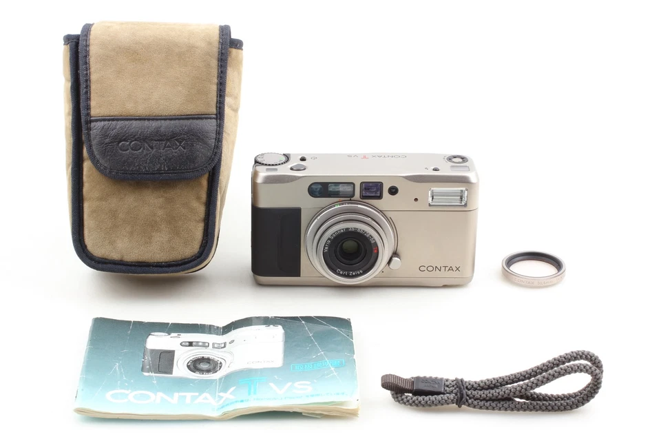 Read [Near MINT] Contax TVS Point & Shoot 35mm Film Camera Data Back From JAPAN - Image 2 of 4