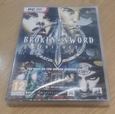 Broken Sword Trilogy PC DVD ROM Action Abenteuer Spiel Neu & Sealed