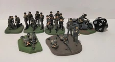 Handpainted 1/72 Scale Miniatures German Soldiers 6 Different Units Zvesda