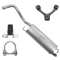 Endtopf Auspuff FüR Seat Leon 1 I VW Golf 4 IV New Beetle 1 I 1.4