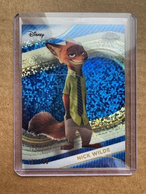 2025 Topps Chrome Disney Nick Wilde (167) 137/150