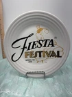 Fiestaware 9" Luncheon Plate white 2010 Fiesta Festival USA HLC